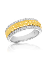 ‘Wave’ - Diamond, Yellow and White Gold