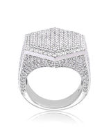 ‘Hex’ - Diamond and White Gold Ring