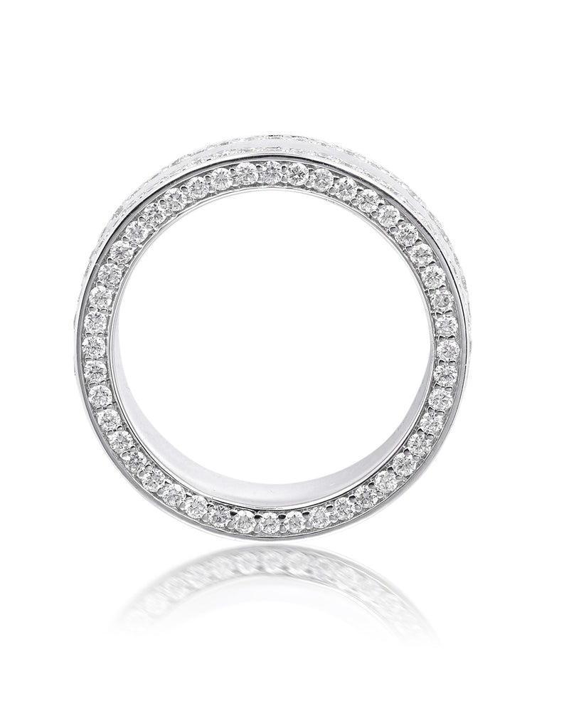 ‘Band’ - Diamond and White Gold Ring