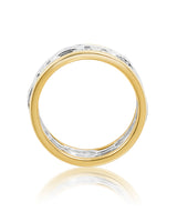 ‘Tron’ - Diamond, Yellow and White Gold Ring
