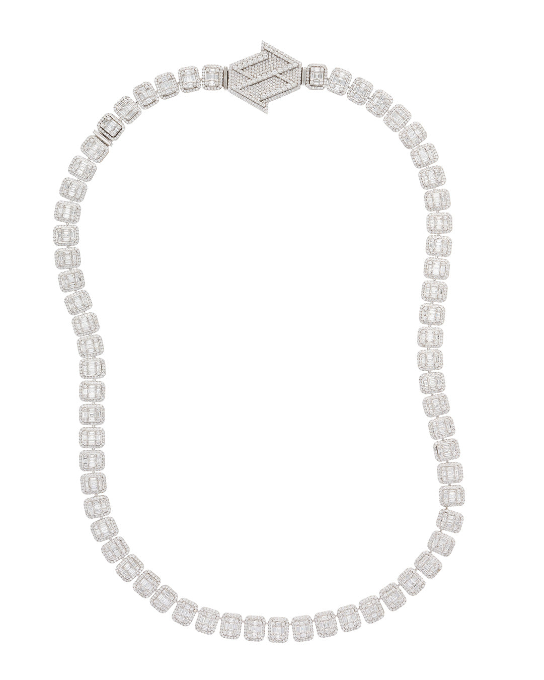 ‘Cold’ - Diamond Set Necklace with MW Clasp – McKinney Welch AUS